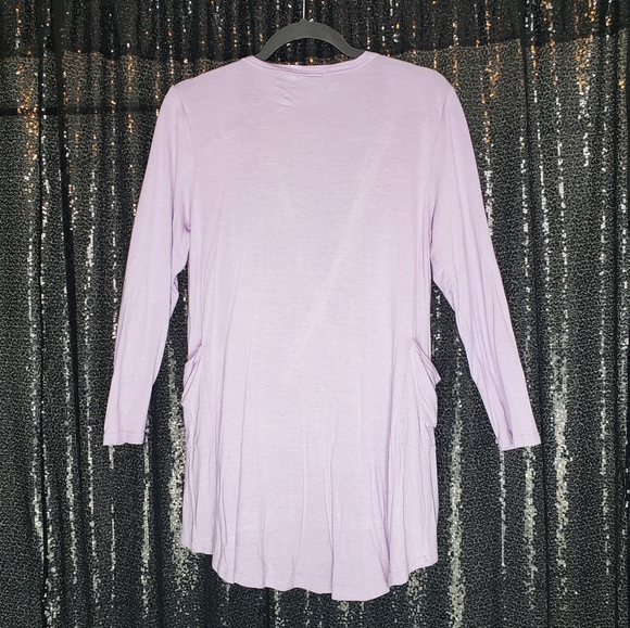 MiLi Studio Lilac Cardigan with Pockets! - Picture 2 of 4